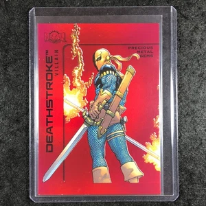 Gemas de metales preciosos Batman Deathstroke 2025 Metal Universe rojo 84/100 #106 - Imagen 1 de 1