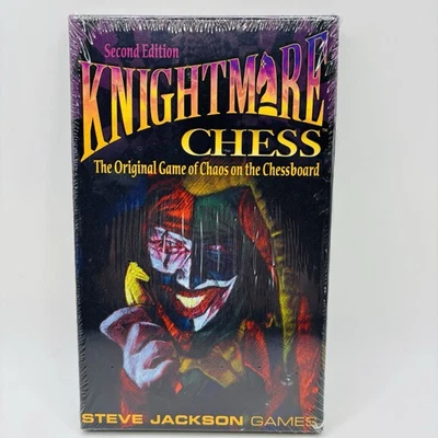 Steve Jackson Games Knightmare Chess Game 1996 Second Ed. New Sealed. - Image 1 of 4