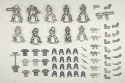 Games Workshop - WH40k Vintage Blood Angel Tactical Squad - Citadel Metal OOP A - Image 1 of 2