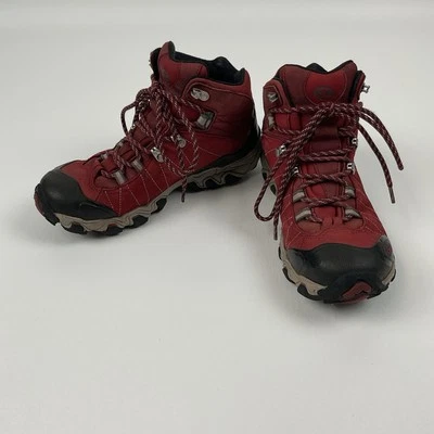 Botas de Senderismo Oboz Bridger Mid Impermeables para Mujer 8.5 Rio Rojo Trail Support Foto 1 de 4