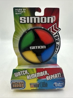 Simon Micro Series 3.5” Mini Electronic Handheld Classic Game Hasbro NEW - Image 1 of 2