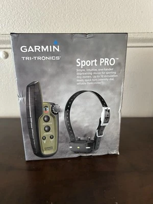 Garmin Sport PRO Dog Collar Training Device & Bark Control 010-01205-00  **NEW** - Image 1 of 2