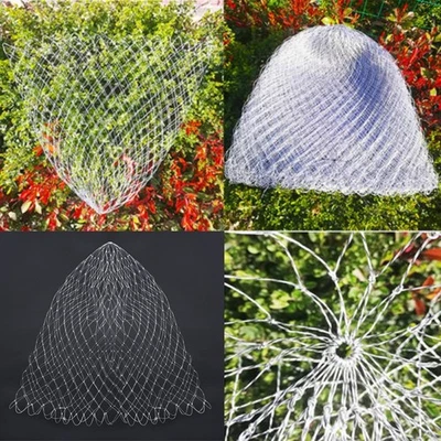 Angel-Kescher Netz Für Fischer Nylon Köderfischsenke Klappsenke 40-70cm - Bild 1 von 4