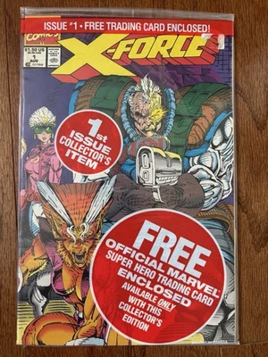 X-Force #1(1991) - All 7 versions: Bagged with each card, Gold and newsstand - Image 1 of 4