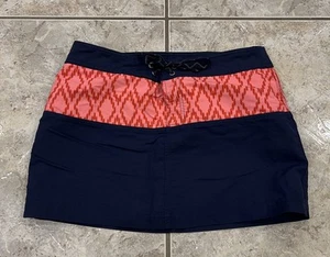 Women's 4 Patagonia Navy Blue Board Skirtie Water Girl Swimming Beach Skirt - Picture 1 of 9