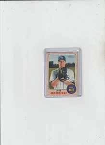 JAKE ODORIZZI  2017 TOPPS HERITAGE BASEBALL (SHORT PRINT) CARD #496 RAYS - Picture 1 of 1