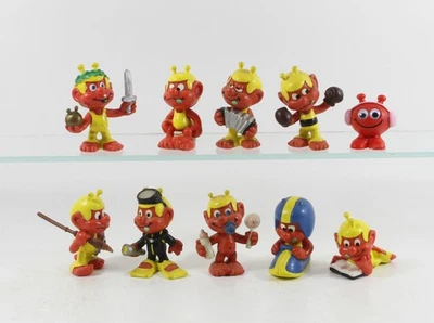 snik Astrosnik === Astrosniks 10 x sniks roter Stamm Bully Bullyland - Bild 1 von 2