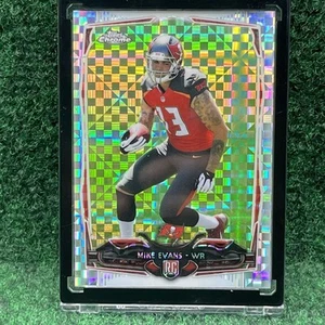 MIKE EVANS 2014 Topps Chrome X-Fractor Rookie Card RC #185 Buccaneers SP - Picture 1 of 3