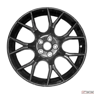 Rueda Ford Mustang 2018 2019 19" OEM de fábrica negra JR3Z1007E Foto 1 de 4