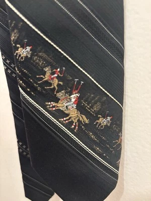 Via Re Vintage Jockey/Horse Racing Men’s Neck Tie  - Image 1 of 4