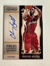 K158,272 - 2012-13 Timeless Treasures Talents Auto #4 Chauncey Billups #/99