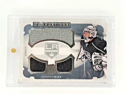 2013-14 Upper Deck The Cup - Jonathan Quick - Foundations Jersey - Image 1 of 2