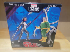 Marvel Legends Silk and Doctor Octopus  Doc Ock  Amazon Exclusive 2 Pack - NEW