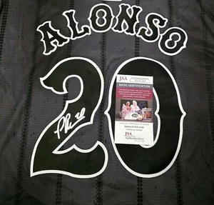 Pete Alonso (Eisbär) signiert NY Mets Custom City Connect Trikot Größe L. JSA - Bild 1 von 4