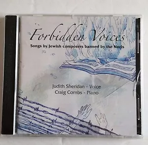 Forbidden Voices CD Songs by Jewish Composers Judith Sheridan and Craig Combs - Imagen 1 de 2