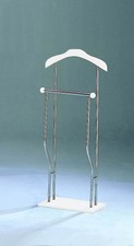 Servo Muto Servomuto Paladin Cromato Appendiabiti Porta Abiti Bianco Design