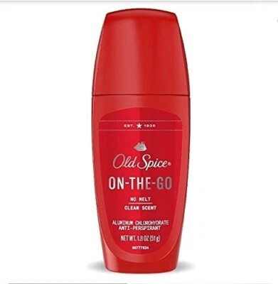 Old Spice On The Go 止汗清洁香味 1.8 盎司卷装 — 第 1/3 张图片