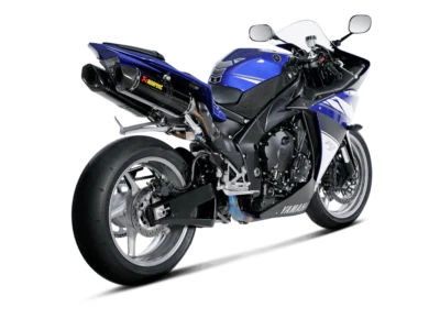 Sistema de exaustão Akrapovic Evolution Line Yamaha R1 modelo 2009 - 2014 - Imagem 1 de 2