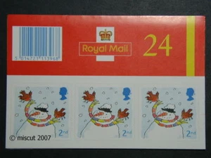 LX22, XMAS 2001, BOOKLET ( 24 x 2nd ) ... CYL 2A" - Picture 1 of 1
