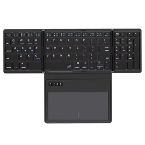 BOW Foladable Bluetooth Keyboard with Touchpad Pocket Folding Keyboard for Lapto - Bild 1 von 13