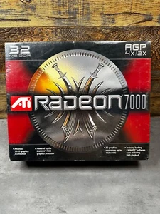 ATI RADEON 7000 Technologies 100-43020 32 MB DDR SDRAM AGP 4x Graphics Card - Picture 1 of 5