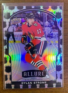 2021 Upper Deck Allure NHL Shield 2005 DYLAN STROME #63 BLACKHAWKS - Picture 1 of 2