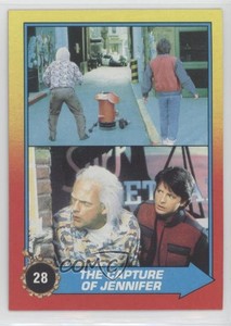1989 Topps Back to the Future Part II The Capture of Jennifer #28 00l8
