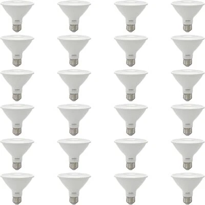 DIODESY 24PK PAR30 LED Short Neck Flood Light Bulb, 9W(75W), 5000K, High Brightness, E26