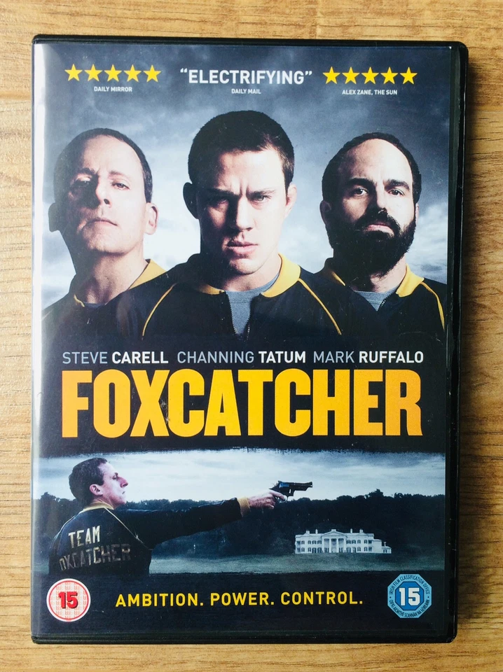 Foxcatcher (Channing Tatum, Steve Carell, Mark Ruffalo) region 2 DVD like new - Image 1 of 3