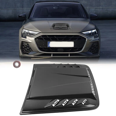 Air Flow Scoop Hood Intake Outlet Vent Bonnet Trim Cover For Audi A3 A4 A5 A6 - Image 1 of 4