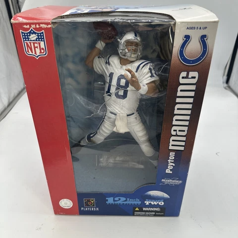 RARE🔥12 inch McFarlane NFL Figure - Peyton Manning - WHITE VARIANT Cover