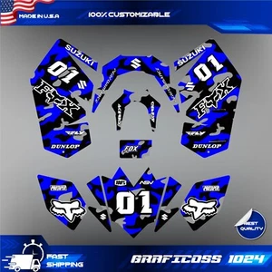 Calcomanías ATV Suzuki LTR 450 Kit completo de gráficos 2006 2007 2008 2009 a 2014 - Imagen 1 de 8