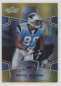 2008 Score Select Gold Zone /50 Dante Rosario #44