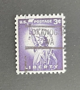 Okanogan, Wash. Type 841 Precancel - 3 cents Statue of Liberty U.S. #1035 OG-NH - Picture 1 of 1