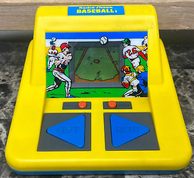 Radio Shack Baseball Handheld Electronic Video Game 1989 WORKS!