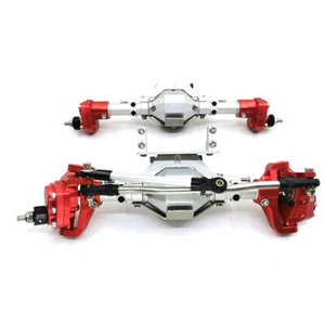 Para Axial SCX10 II 90046 90047 coche 1:10 CNC metal eje delantero y trasero portal - Imagen 1 de 13