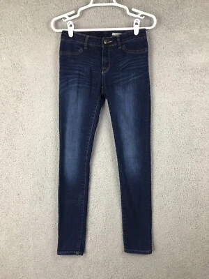 Pantalones de mezclilla Ralph Lauren legging para niñas tiro bajo elásticos azules talla 14 28x28 Foto 1 de 4