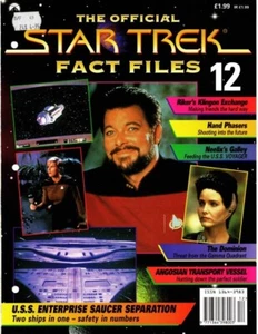 STAR TREK FACT FILES MAGAZINE 127 Unique Issue Collection On USB Thumb Drive - Picture 1 of 16