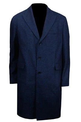 Auténtico abrigo Etro para hombre mezcla lana. US 50 Made in Italy Foto 1 de 4