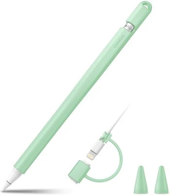 Silicone Sleeve for Apple Pencil 1st Light Pen Skin Case Cover iPad 10.2 2020 - Image 1 of 4