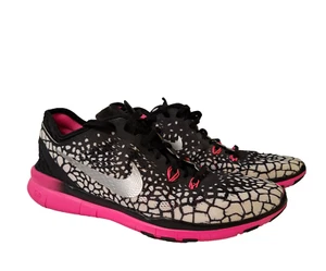 Nike Shoes Free 5.0 TR Fit Pink/Black Athletic Womens Running Sneakers Size 9 - Foto 1 di 8