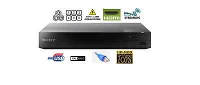 Leitor de Blu Ray Sony BDP-S1700 Região Livre - PAL/NTSC-USB com uso mundial - Imagem 1 de 2