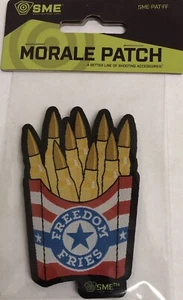 SME Freedom Fries Bullets Morale Patch 3” x 2” FREE Shipping - Picture 1 of 1