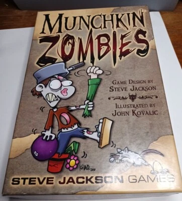 Munchkin Zombies Steve Jackson Games,  Complete! - Image 1 of 4