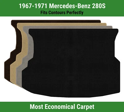 Alfombra de maletero Lloyd Velourtex para Mercedes-Benz 280S 1967-1971  Foto 1 de 4