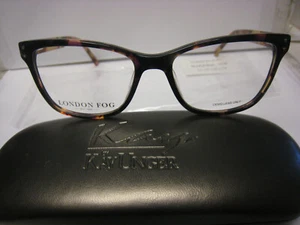 London Fog MARJORIE in TOR 52- 16-135 mm DEMO Eyeglass Frame & Generic Case - Picture 1 of 4