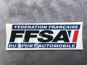 Sticker Autocollant Decal FFSA - Imagen 1 de 1