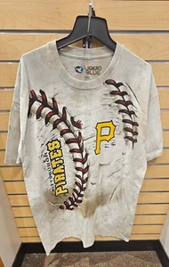 PITTSBURGH PIRATES Nueva con etiquetas IMAGEN DE BÉISBOL Camiseta MLB - Imagen 1 de 1