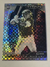 2022 Panini Chronicles Titan Prizm Rookie Seiya Suzuki Chicago Cubs RC #4