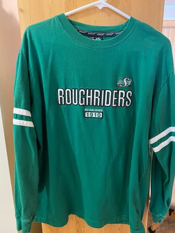 Saskatchewan Roughriders Waves Long sleeve shirt Cover